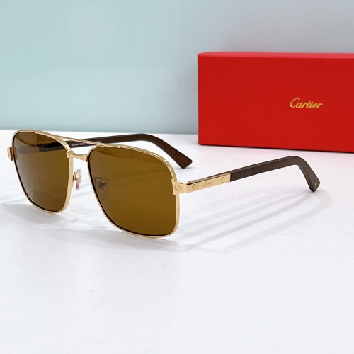 Wholesale Cartier AAA Quality Sunglassess #1258779 $48.00 USD, Wholesale Quality Replica Cartier AAA Quality Sunglassess