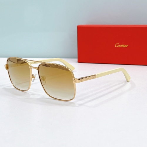 Wholesale Cartier AAA Quality Sunglassess #1258780 $48.00 USD, Wholesale Quality Replica Cartier AAA Quality Sunglassess