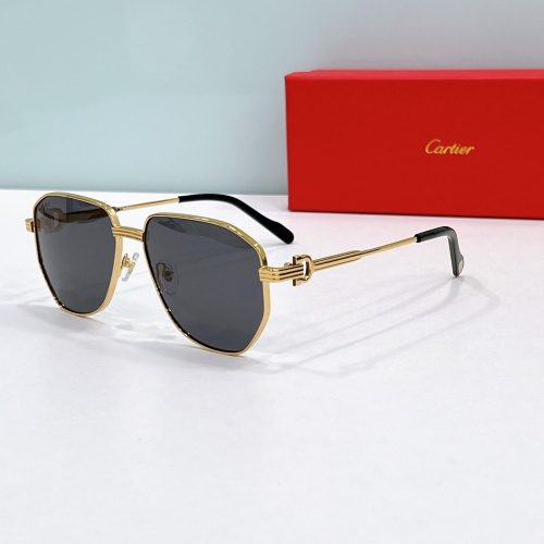 Wholesale Cartier AAA Quality Sunglassess #1258785 $48.00 USD, Wholesale Quality Replica Cartier AAA Quality Sunglassess