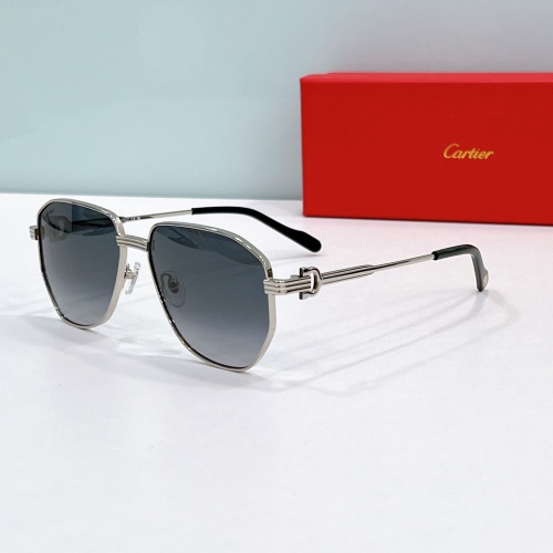 Wholesale Cartier AAA Quality Sunglassess #1258786 $48.00 USD, Wholesale Quality Replica Cartier AAA Quality Sunglassess