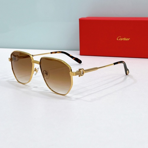 Wholesale Cartier AAA Quality Sunglassess #1258790 $48.00 USD, Wholesale Quality Replica Cartier AAA Quality Sunglassess