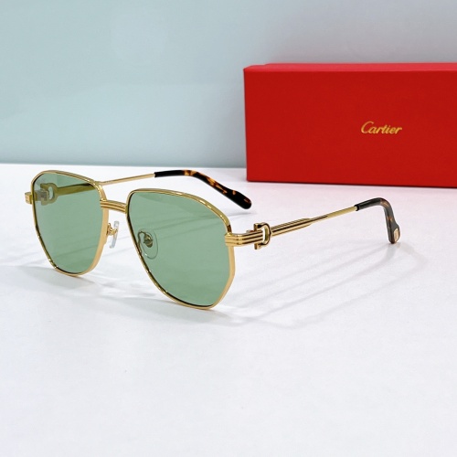 Wholesale Cartier AAA Quality Sunglassess #1258791 $48.00 USD, Wholesale Quality Replica Cartier AAA Quality Sunglassess