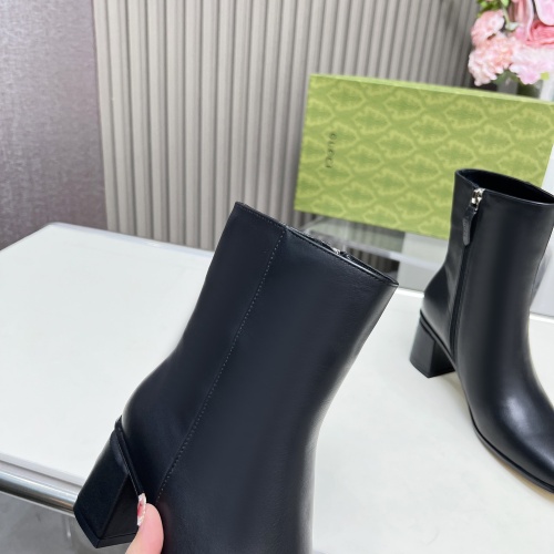 Replica Gucci Boots For Women #1258805 $122.00 USD for Wholesale