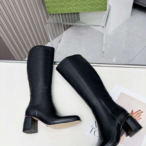 Replica Gucci Boots For Women #1258813 $155.00 USD for Wholesale