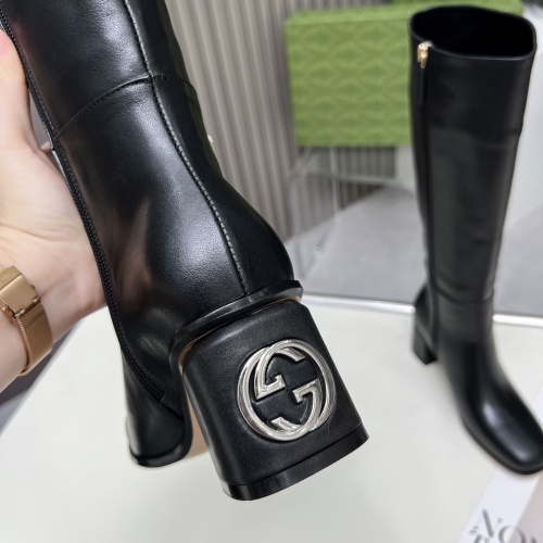 Replica Gucci Boots For Women #1258813 $155.00 USD for Wholesale