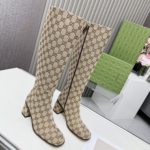 Wholesale Gucci Boots For Women #1258814 $155.00 USD, Wholesale Quality Replica Gucci Boots