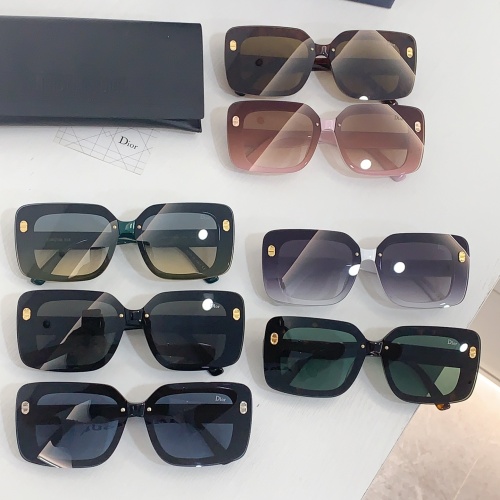 Replica Christian Dior AAA Quality Sunglasses #1258851 $60.00 USD for Wholesale