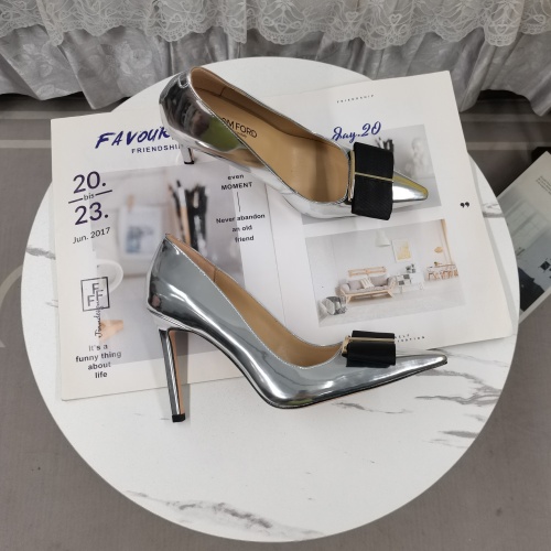 Replica Tom Ford High-Heeled Shoes For Women #1258868 $125.00 USD for Wholesale