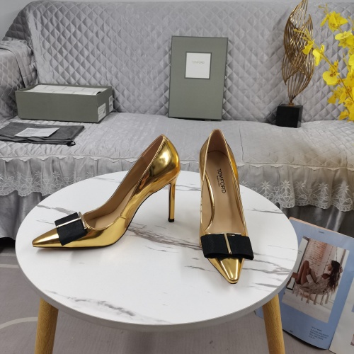 Replica Tom Ford High-Heeled Shoes For Women #1258869 $125.00 USD for Wholesale