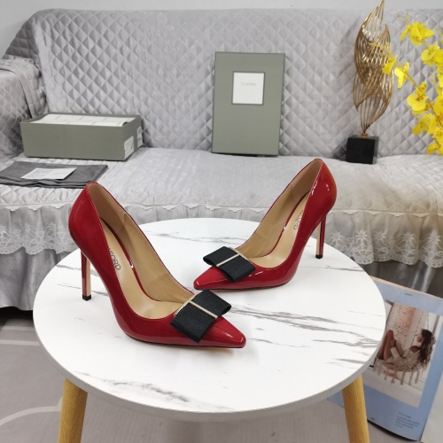 Replica Tom Ford High-Heeled Shoes For Women #1258872 $125.00 USD for Wholesale