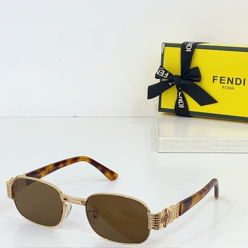 Wholesale Fendi AAA Quality Sunglasses #1258879 $60.00 USD, Wholesale Quality Replica Fendi AAA Quality Sunglasses