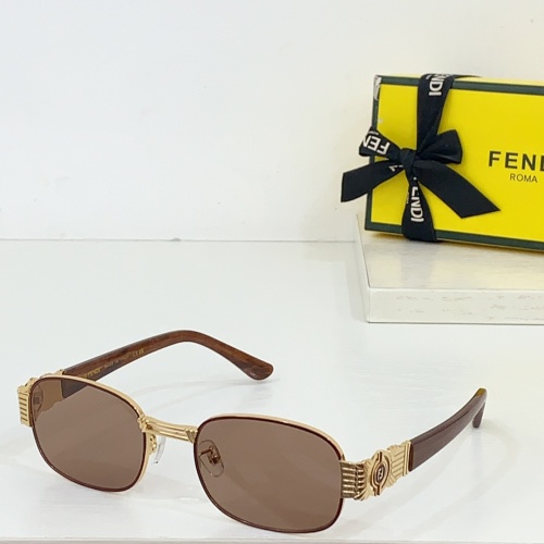 Wholesale Fendi AAA Quality Sunglasses #1258880 $60.00 USD, Wholesale Quality Replica Fendi AAA Quality Sunglasses