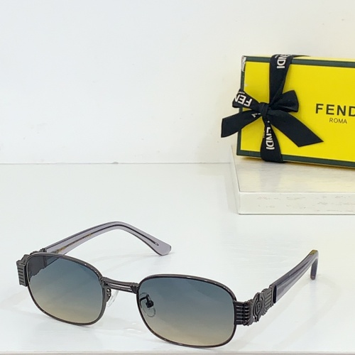 Wholesale Fendi AAA Quality Sunglasses #1258883 $60.00 USD, Wholesale Quality Replica Fendi AAA Quality Sunglasses