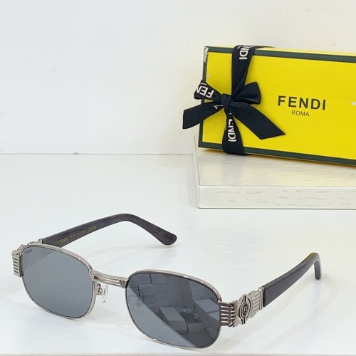 Wholesale Fendi AAA Quality Sunglasses #1258884 $60.00 USD, Wholesale Quality Replica Fendi AAA Quality Sunglasses