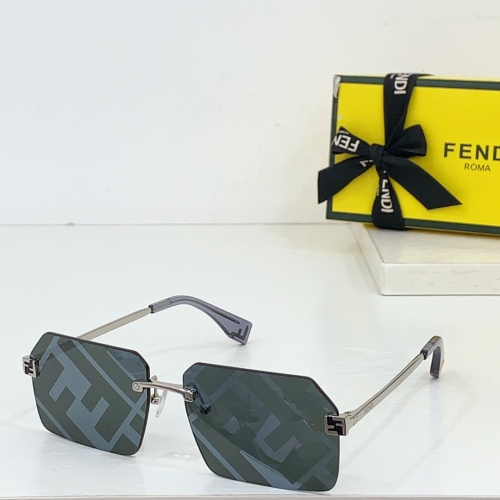 Wholesale Fendi AAA Quality Sunglasses #1258886 $64.00 USD, Wholesale Quality Replica Fendi AAA Quality Sunglasses