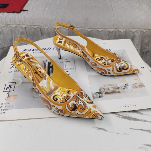 Wholesale Dolce &amp; Gabbana D&amp;G Sandal For Women #1258897 $128.00 USD, Wholesale Quality Replica Dolce &amp; Gabbana D&amp;G Sandal