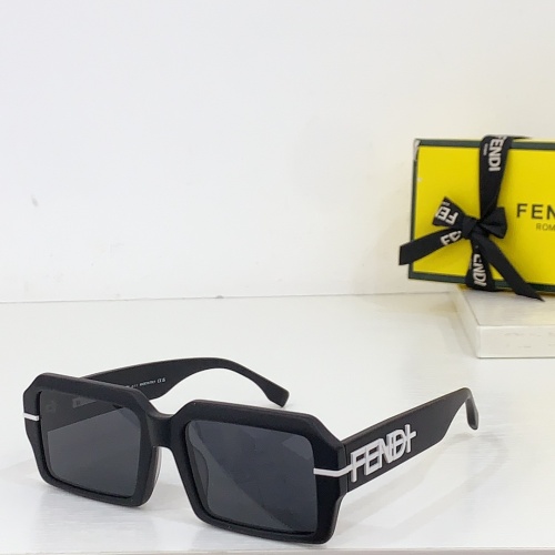 Wholesale Fendi AAA Quality Sunglasses #1258900 $64.00 USD, Wholesale Quality Replica Fendi AAA Quality Sunglasses