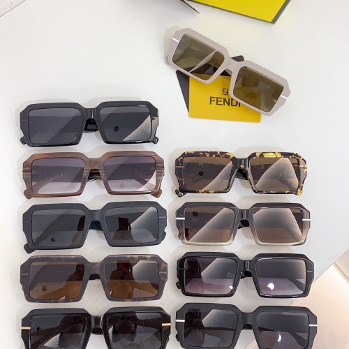 Replica Fendi AAA Quality Sunglasses #1258900 $64.00 USD for Wholesale