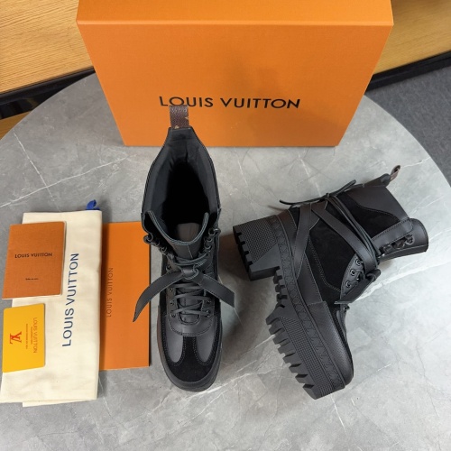 Replica Louis Vuitton Boots For Women #1258931 $130.00 USD for Wholesale