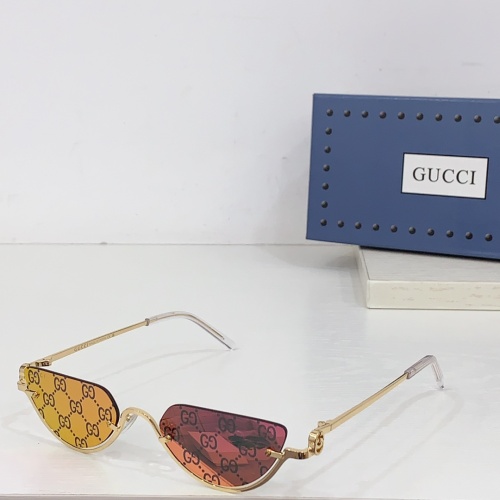 Wholesale Gucci AAA Quality Sunglasses #1258932 $45.00 USD, Wholesale Quality Replica Gucci AAA Quality Sunglasses