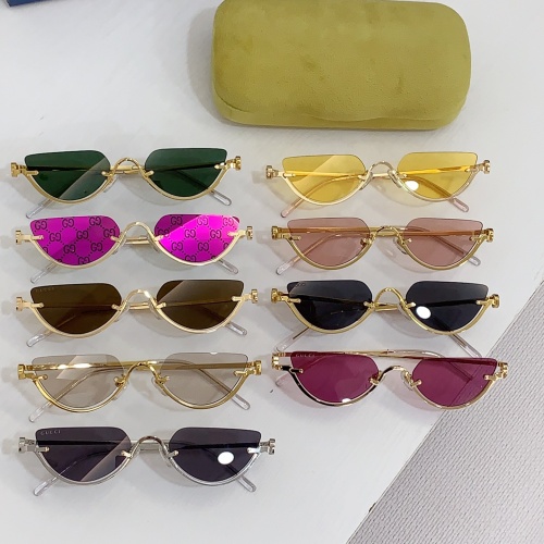 Replica Gucci AAA Quality Sunglasses #1258932 $45.00 USD for Wholesale