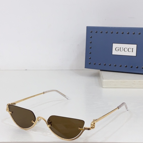 Wholesale Gucci AAA Quality Sunglasses #1258933 $45.00 USD, Wholesale Quality Replica Gucci AAA Quality Sunglasses