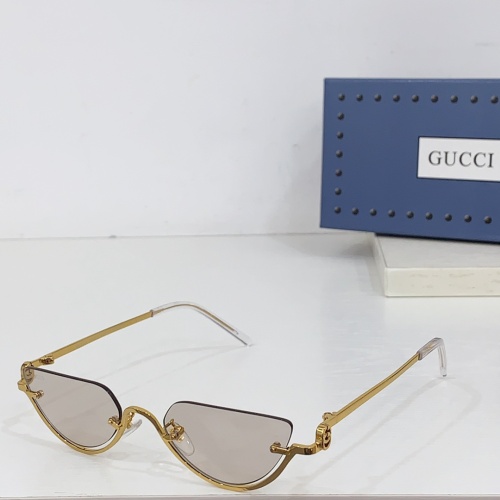 Wholesale Gucci AAA Quality Sunglasses #1258934 $45.00 USD, Wholesale Quality Replica Gucci AAA Quality Sunglasses