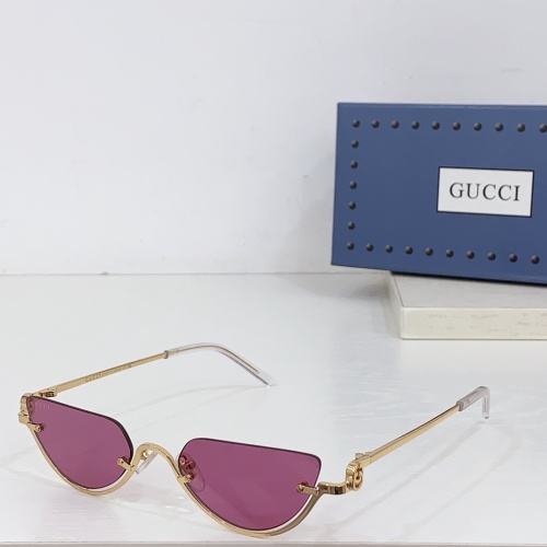 Wholesale Gucci AAA Quality Sunglasses #1258936 $45.00 USD, Wholesale Quality Replica Gucci AAA Quality Sunglasses