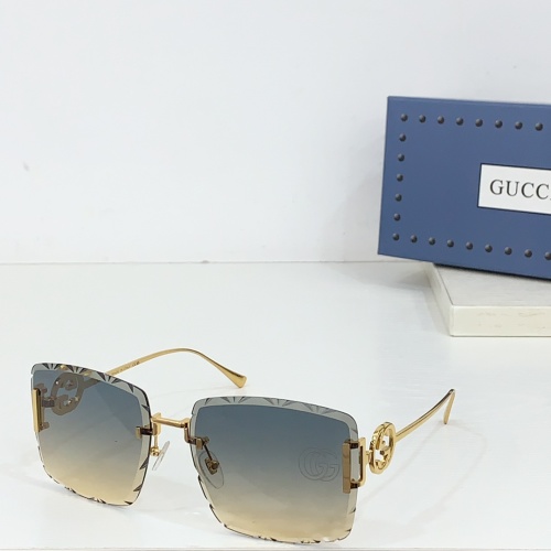 Wholesale Gucci AAA Quality Sunglasses #1258946 $64.00 USD, Wholesale Quality Replica Gucci AAA Quality Sunglasses