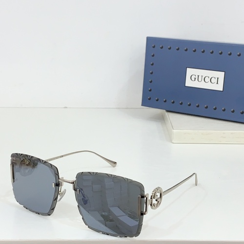 Wholesale Gucci AAA Quality Sunglasses #1258948 $64.00 USD, Wholesale Quality Replica Gucci AAA Quality Sunglasses