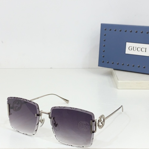 Wholesale Gucci AAA Quality Sunglasses #1258949 $64.00 USD, Wholesale Quality Replica Gucci AAA Quality Sunglasses