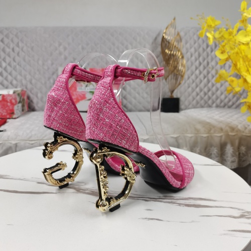 Replica Dolce & Gabbana D&G Sandal For Women #1258950 $130.00 USD for Wholesale