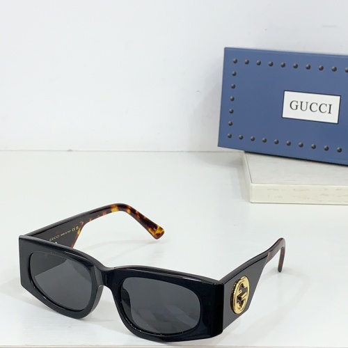 Wholesale Gucci AAA Quality Sunglasses #1258961 $52.00 USD, Wholesale Quality Replica Gucci AAA Quality Sunglasses