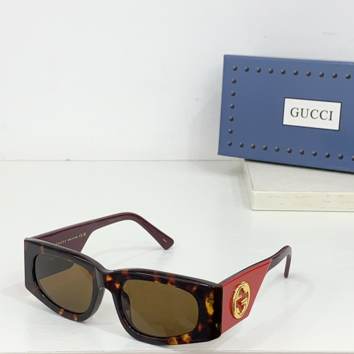 Wholesale Gucci AAA Quality Sunglasses #1258965 $52.00 USD, Wholesale Quality Replica Gucci AAA Quality Sunglasses