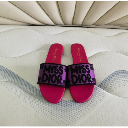 Wholesale Christian Dior Slippers For Women #1258989 $68.00 USD, Wholesale Quality Replica Christian Dior Slippers