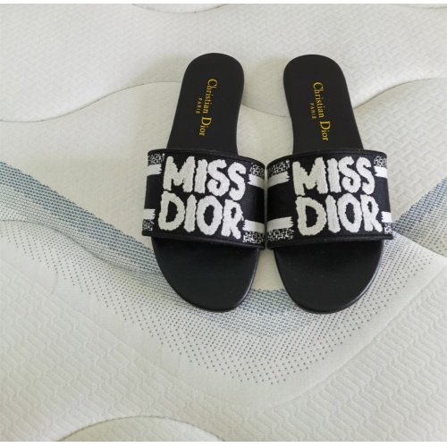 Wholesale Christian Dior Slippers For Women #1258994 $68.00 USD, Wholesale Quality Replica Christian Dior Slippers