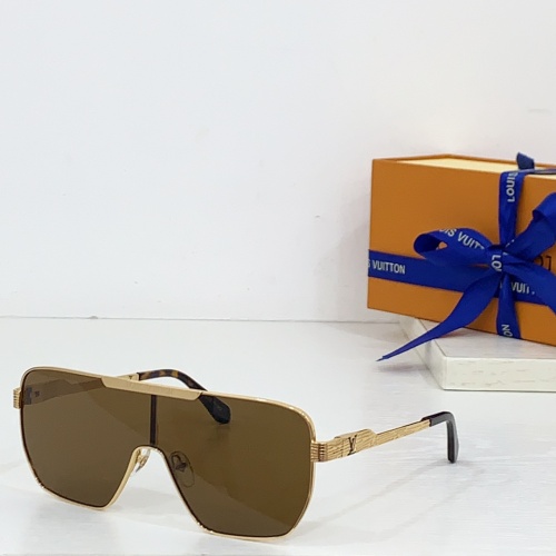 Wholesale Louis Vuitton AAA Quality Sunglasses #1258996 $45.00 USD, Wholesale Quality Replica Louis Vuitton AAA Quality Sunglasses