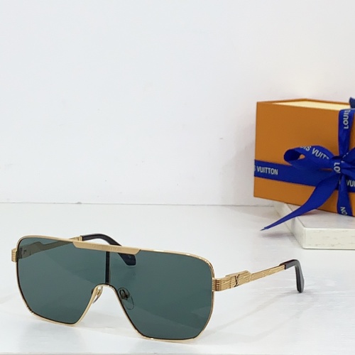 Wholesale Louis Vuitton AAA Quality Sunglasses #1259002 $45.00 USD, Wholesale Quality Replica Louis Vuitton AAA Quality Sunglasses