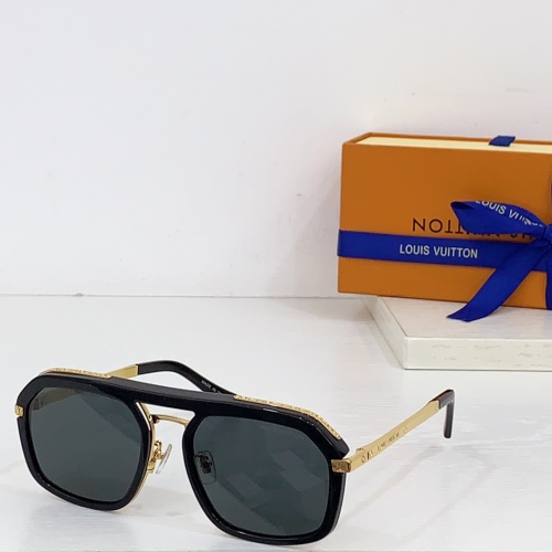 Wholesale Louis Vuitton AAA Quality Sunglasses #1259015 $64.00 USD, Wholesale Quality Replica Louis Vuitton AAA Quality Sunglasses