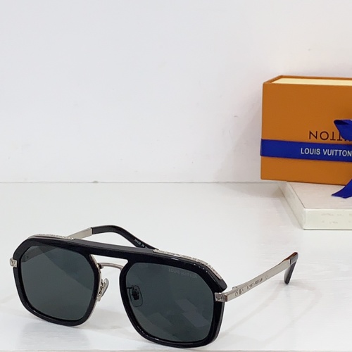 Wholesale Louis Vuitton AAA Quality Sunglasses #1259016 $64.00 USD, Wholesale Quality Replica Louis Vuitton AAA Quality Sunglasses