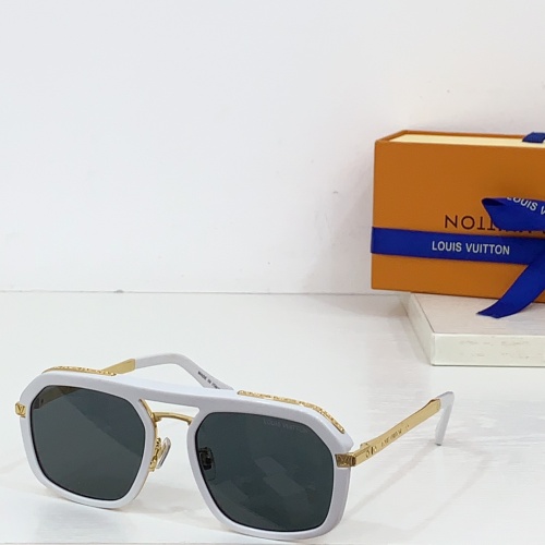 Wholesale Louis Vuitton AAA Quality Sunglasses #1259017 $64.00 USD, Wholesale Quality Replica Louis Vuitton AAA Quality Sunglasses