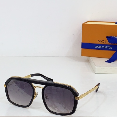 Wholesale Louis Vuitton AAA Quality Sunglasses #1259019 $64.00 USD, Wholesale Quality Replica Louis Vuitton AAA Quality Sunglasses