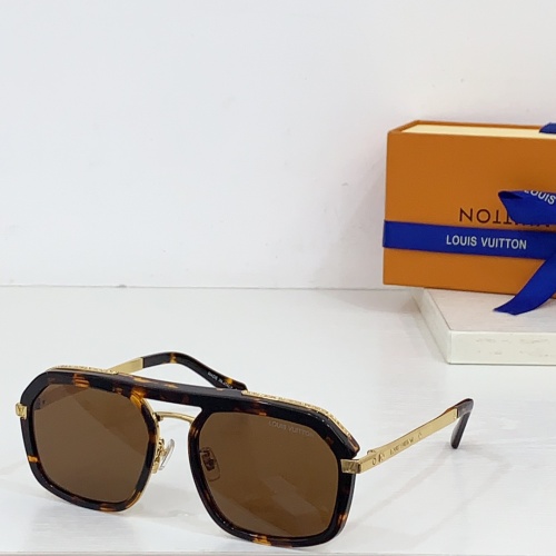 Wholesale Louis Vuitton AAA Quality Sunglasses #1259020 $64.00 USD, Wholesale Quality Replica Louis Vuitton AAA Quality Sunglasses