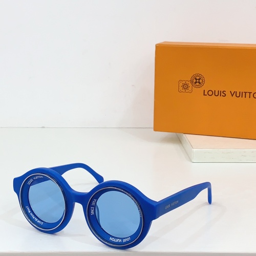 Wholesale Louis Vuitton AAA Quality Sunglasses #1259025 $68.00 USD, Wholesale Quality Replica Louis Vuitton AAA Quality Sunglasses