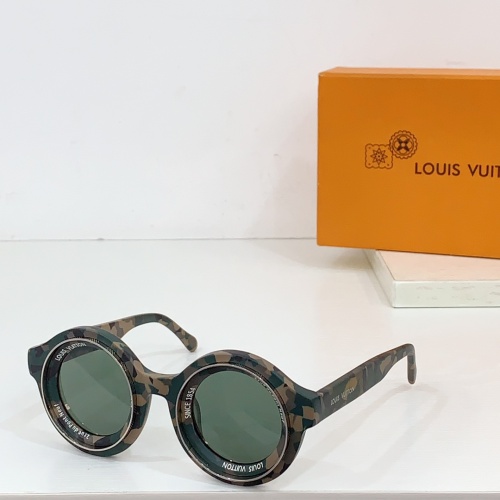 Wholesale Louis Vuitton AAA Quality Sunglasses #1259026 $68.00 USD, Wholesale Quality Replica Louis Vuitton AAA Quality Sunglasses