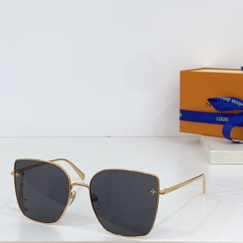 Wholesale Louis Vuitton AAA Quality Sunglasses #1259030 $64.00 USD, Wholesale Quality Replica Louis Vuitton AAA Quality Sunglasses