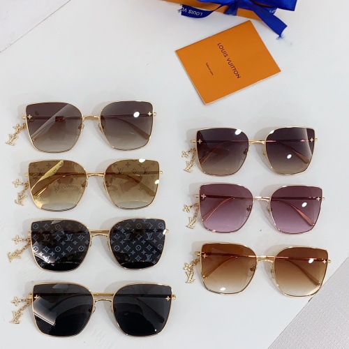 Replica Louis Vuitton AAA Quality Sunglasses #1259030 $64.00 USD for Wholesale