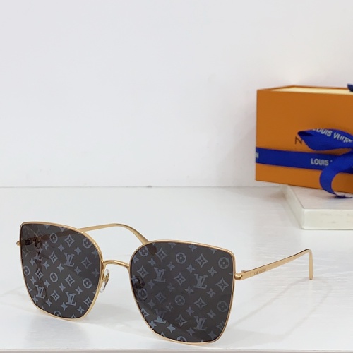 Wholesale Louis Vuitton AAA Quality Sunglasses #1259031 $64.00 USD, Wholesale Quality Replica Louis Vuitton AAA Quality Sunglasses