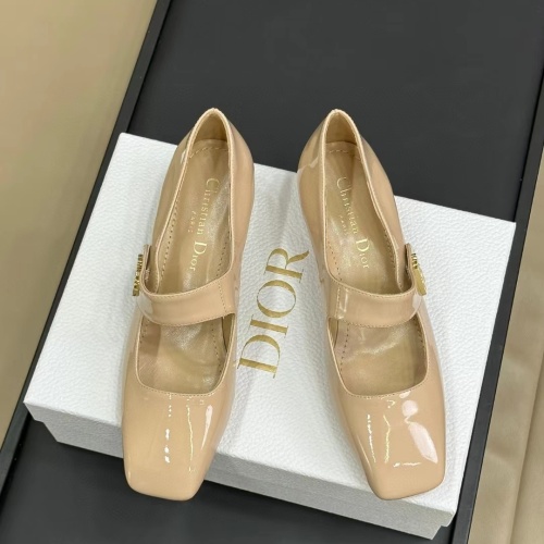 Replica Christian Dior High-Heeled Shoes For Women #1259037 $100.00 USD for Wholesale