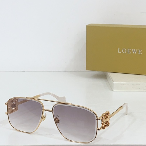 Wholesale LOEWE AAA Quality Sunglasses #1259039 $60.00 USD, Wholesale Quality Replica LOEWE AAA Quality Sunglasses